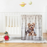 Меко бебешко одеяло с шерпа Dog and Kitten